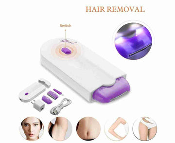 Smooth Finish Hair Remover for Women – Painless and Precise Facial Epilator