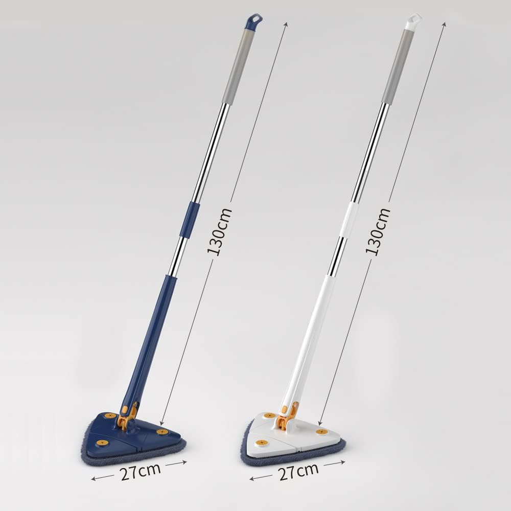 360° rotating adjustable mop with microfiber pad for deep home floor cleaning