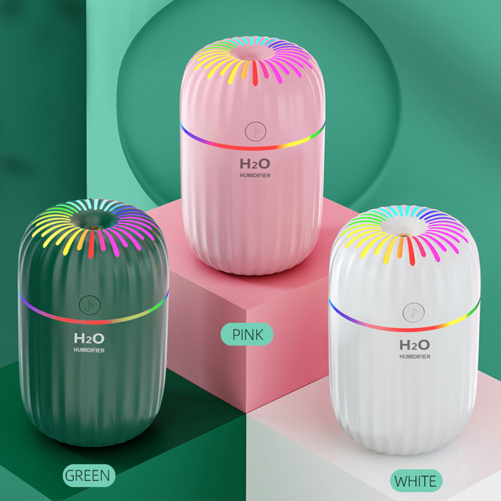 3-in-1 LED Humidifier with Aroma Diffuser and Air Purifier for Home & Office
