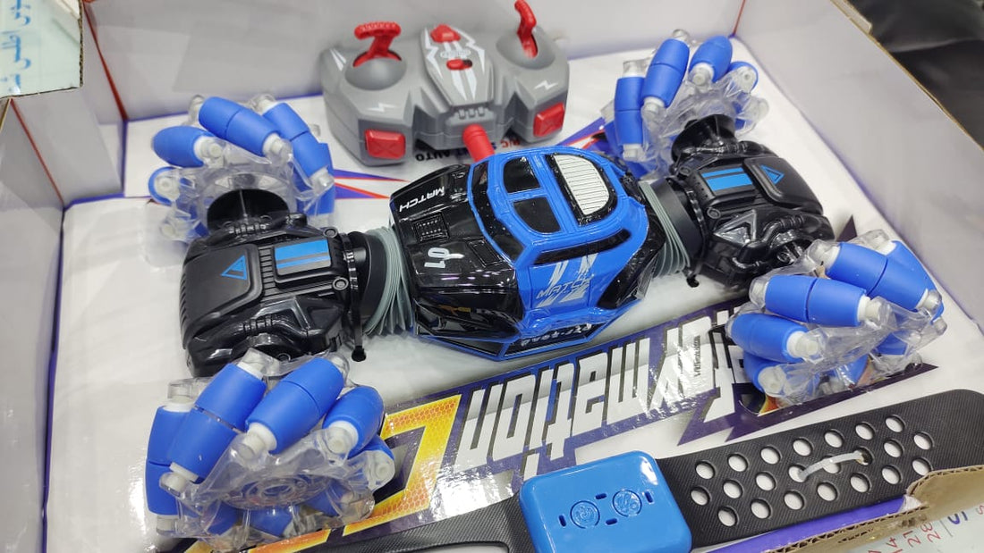 RC Stunt Car with Gesture Control – 360° Monster Truck for Kids