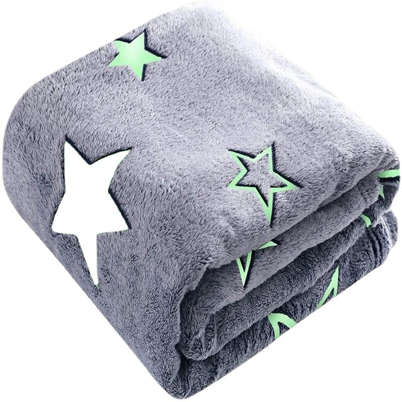 Magic Luminous Blanket – Soft Glow-in-the-Dark Fleece for Kids and Adults