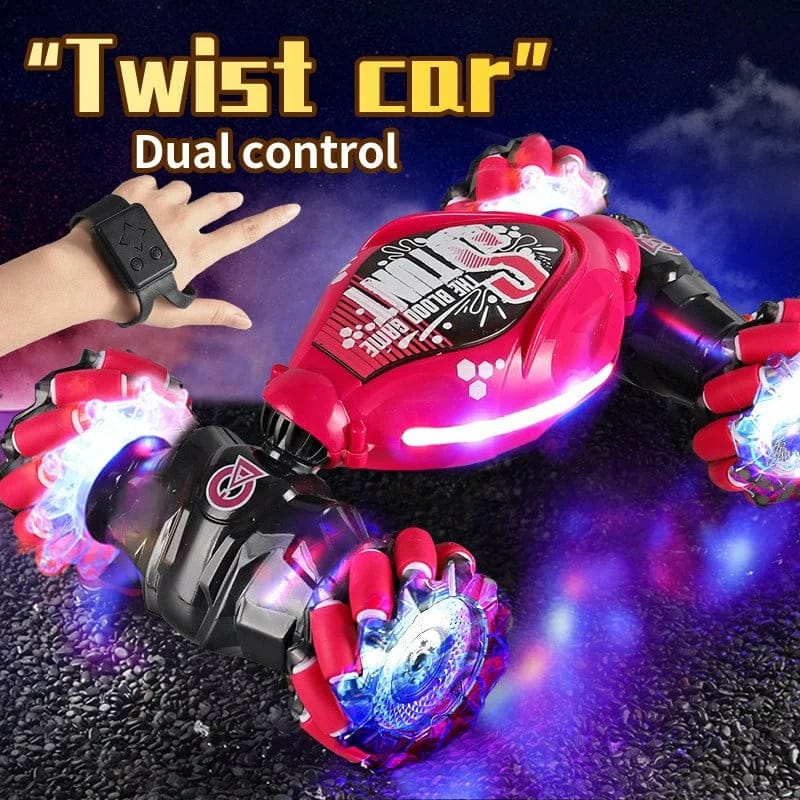RC Stunt Car with Gesture Control – 360° Monster Truck for Kids