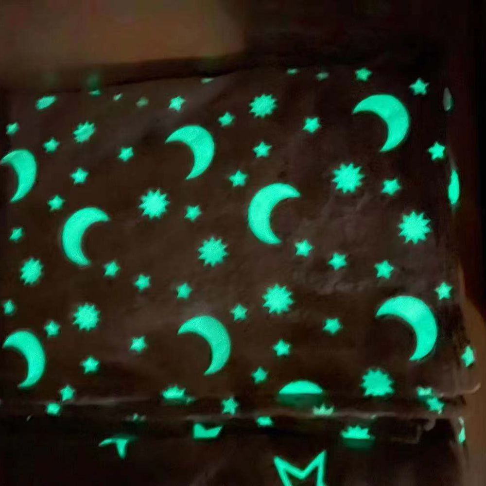 Magic Luminous Blanket – Soft Glow-in-the-Dark Fleece for Kids and Adults