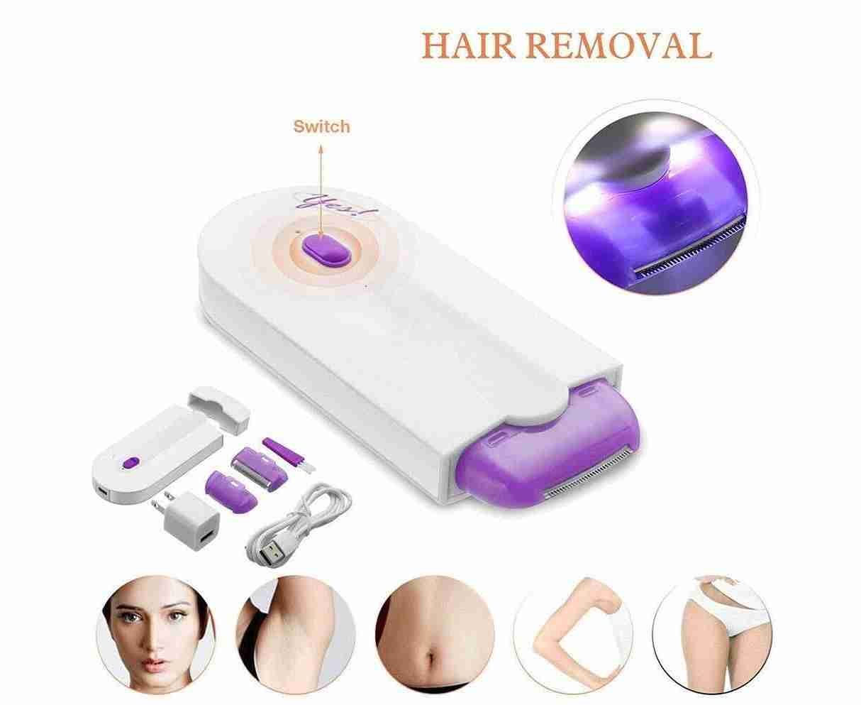 Smooth Finish Hair Remover for Women – Painless and Precise Facial Epilator