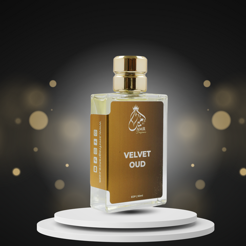 Velvet Oud bottle – Royal Signature Fragrance with elegant oriental design
